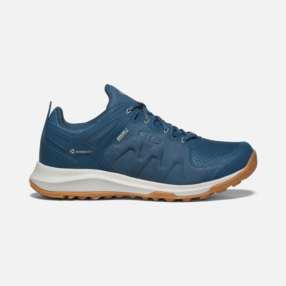 Zapatillas Keen Mexico Azules - Mujer Explore Waterproof - PQ6329175